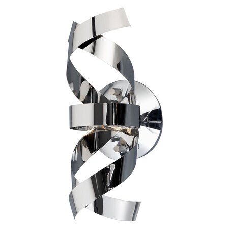 Bel Air One Light Chrome Wall Bracket